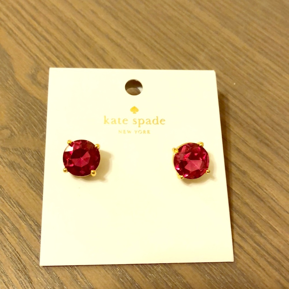 Kate Spade pink studs